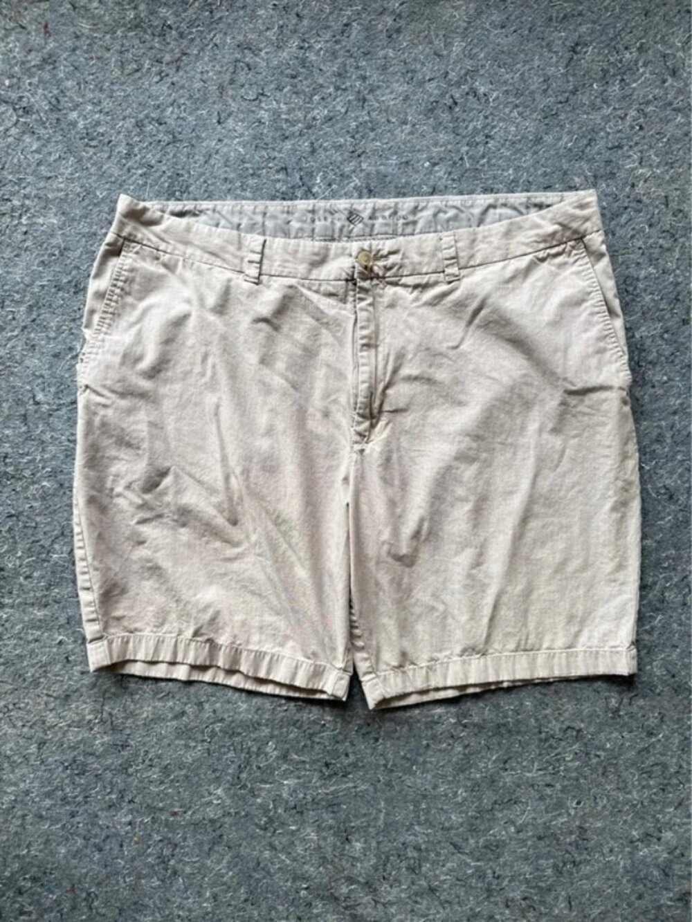 Joseph Abboud Men’s Beige Khaki Chino Shorts 9” Inseam
